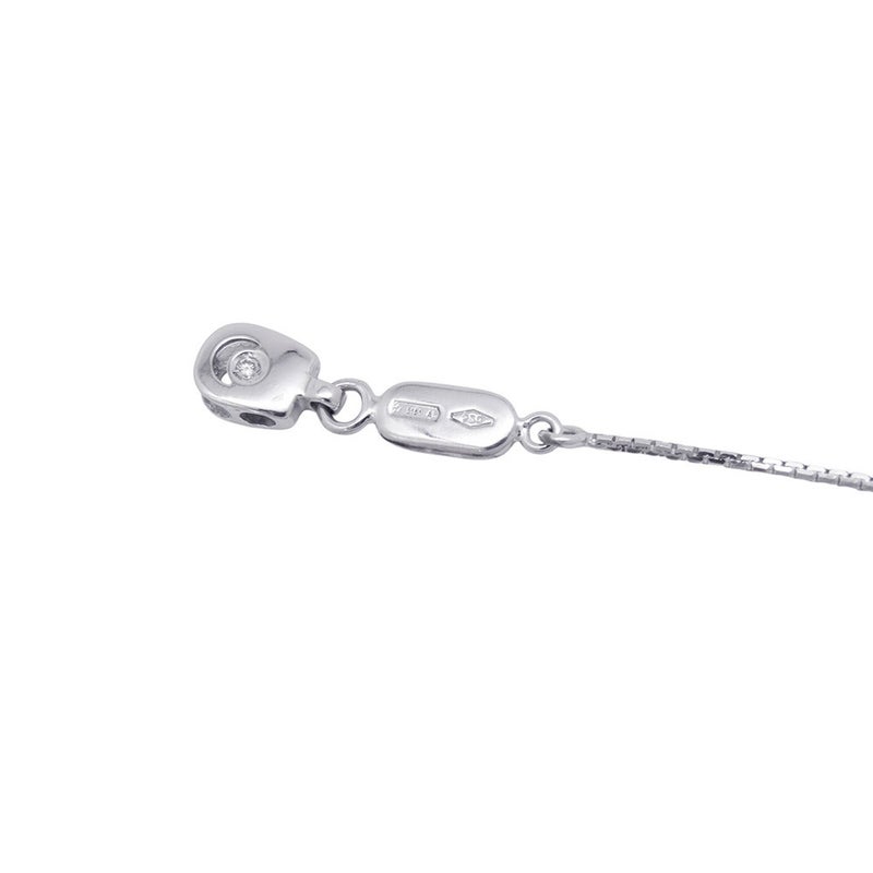 ダミアーニ ネックレス ハート パヴェ ダイヤモンド K18WGホワイトゴールド N29581T DAMIANI ペンダント