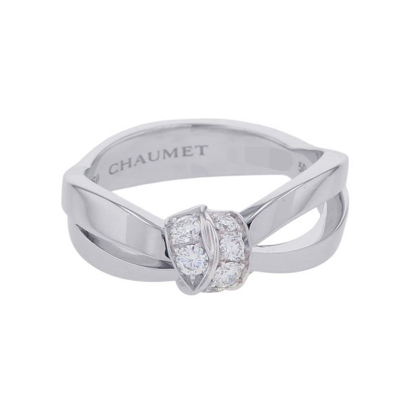 ショーメ リング リアン セデュクシオン ダイヤ 計0.22ct K18WGホワイトゴールド サイズ50 083053 Chaumet 指輪