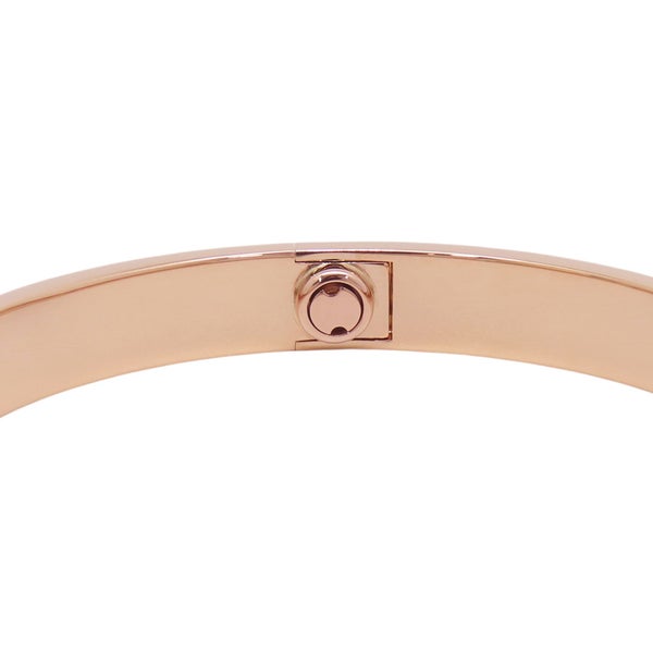 カルティエ ブレスレット ラブブレス クラシックモデル ダイヤ 4P 計約0.42ct K18PG サイズ17 B6036017 バングル