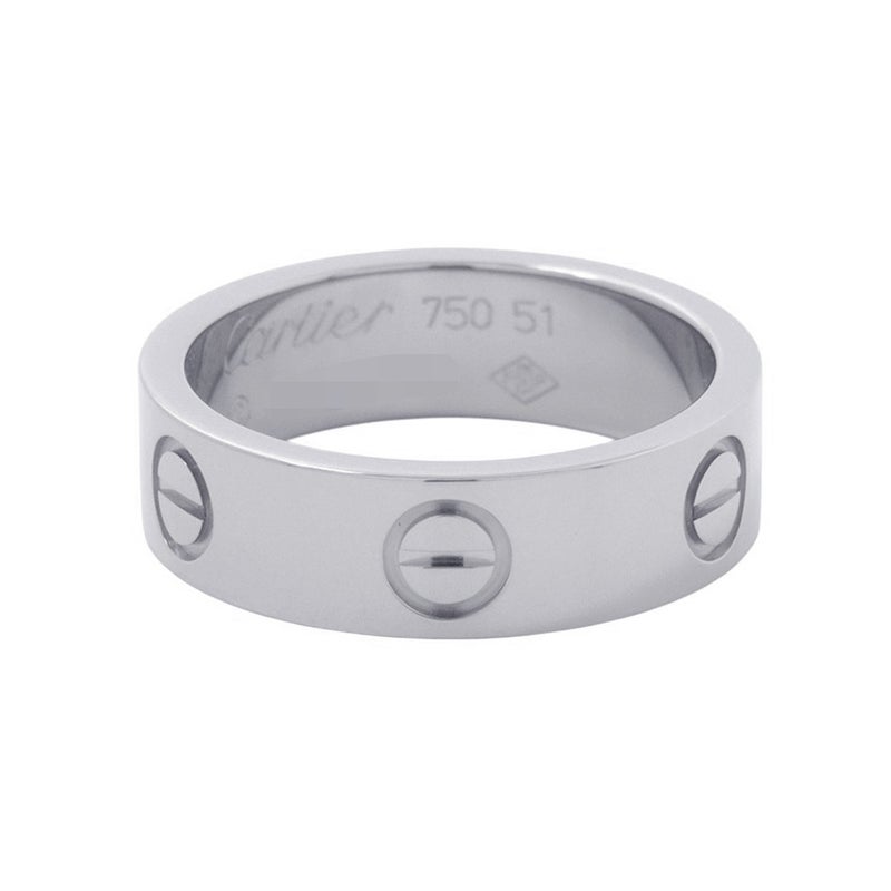 カルティエ リング LOVE リング クラシックモデル K18WGホワイトゴールド サイズ51 B4084700 Cartier 指輪 ラブリング