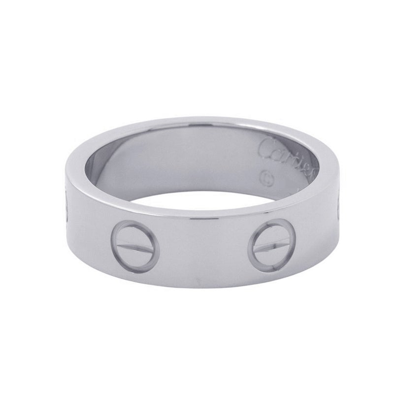 カルティエ リング LOVE リング クラシックモデル K18WGホワイトゴールド サイズ51 B4084700 Cartier 指輪 ラブリング