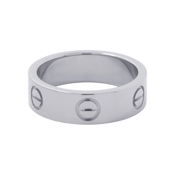カルティエ リング LOVE リング クラシックモデル K18WGホワイトゴールド サイズ51 B4084700 Cartier 指輪 ラブリング