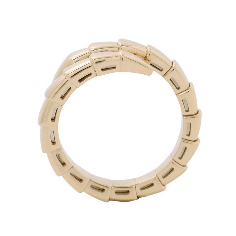ブルガリ リング セルペンティ ヴァイパー リング K18YGイエローゴールド サイズXL 358636 BVLGARI 指輪