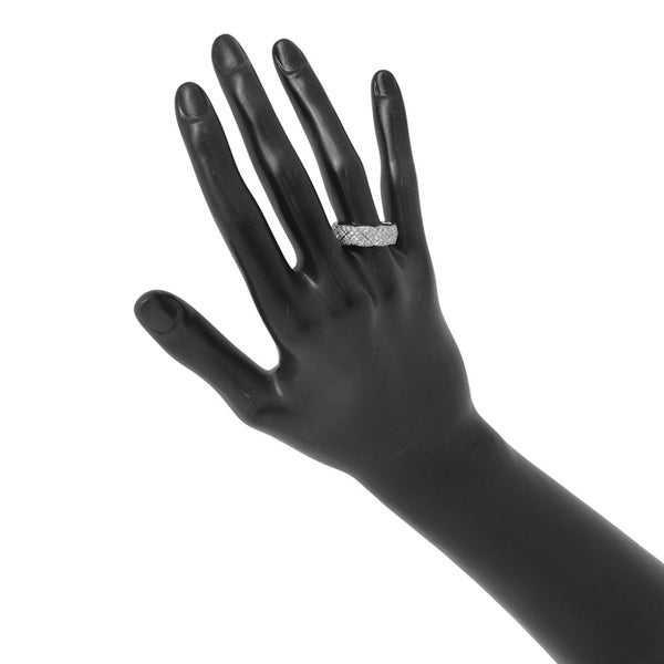 シャネル リング ココクラッシュ コレクション ミディアムモデル ダイヤ 120P 計約1.73ct K18WG サイズ55 J12093 指輪
