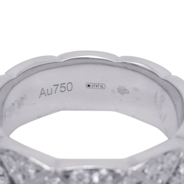 シャネル リング ココクラッシュ コレクション ミディアムモデル ダイヤ 120P 計約1.73ct K18WG サイズ55 J12093 指輪