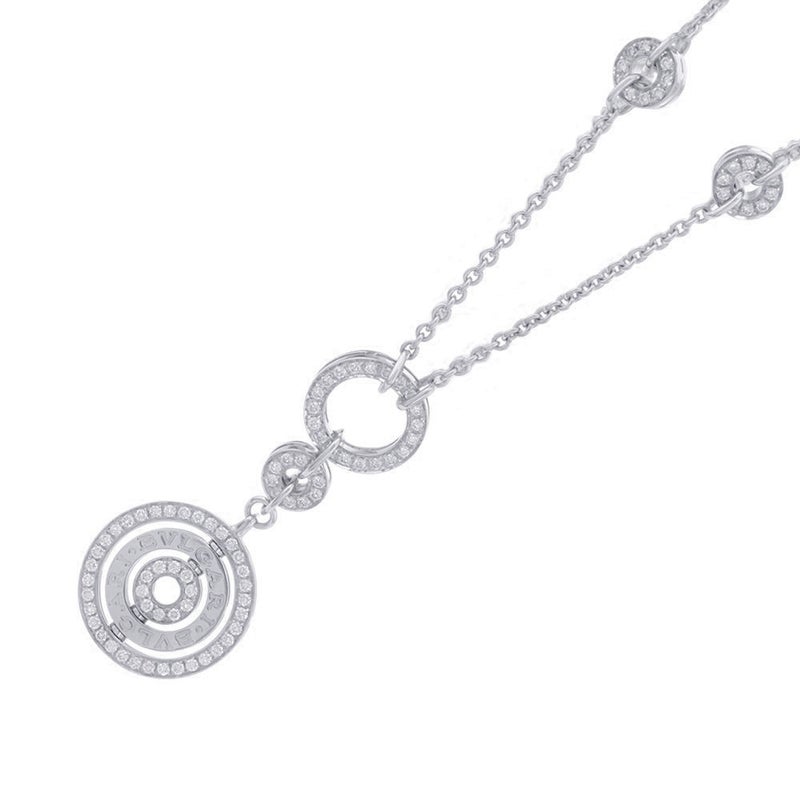 ブルガリ ネックレス アストラーレ チェルキ ダイヤモンド K18WGホワイトゴールド 336480 BVLGARI ペンダント