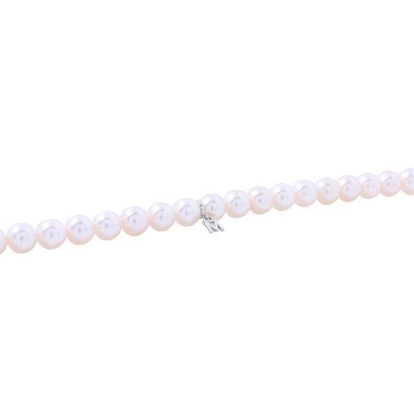 ミキモト ネックレス アコヤ真珠 パール K18WGホワイトゴールド MIKIMOTO ジュエリー