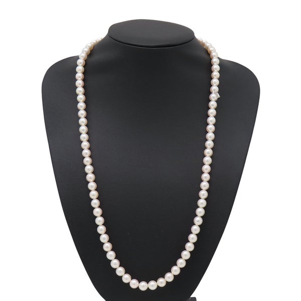 ミキモト ネックレス アコヤ真珠 パール K18WGホワイトゴールド MIKIMOTO ジュエリー