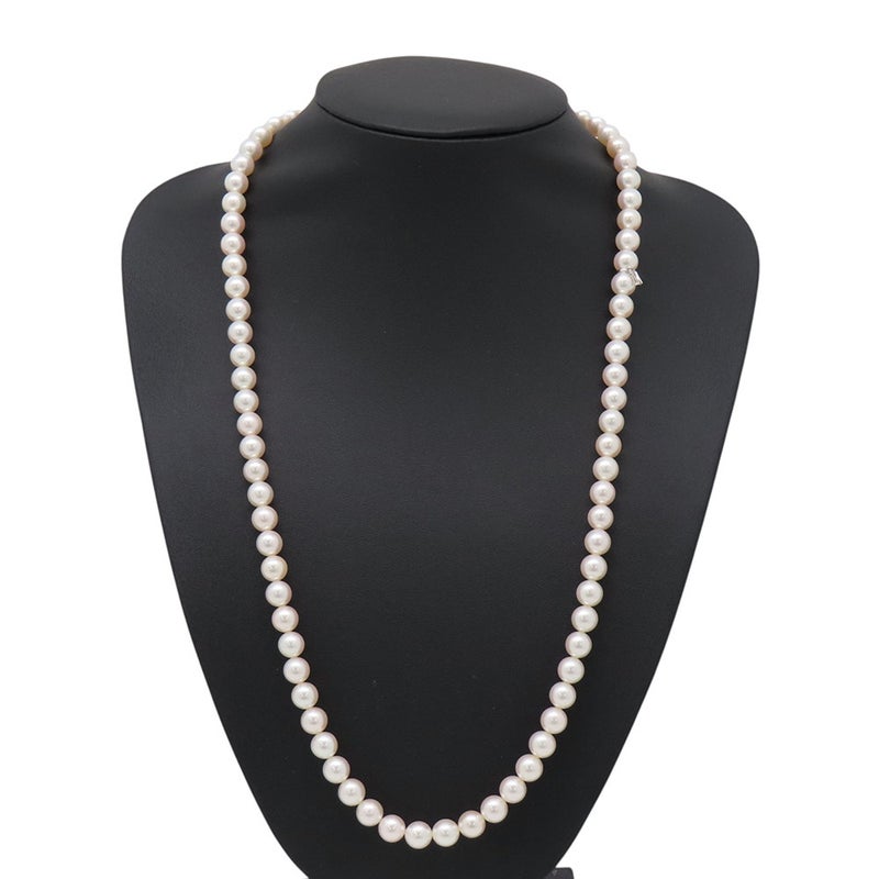 ミキモト ネックレス アコヤ真珠 パール K18WGホワイトゴールド MIKIMOTO ジュエリー