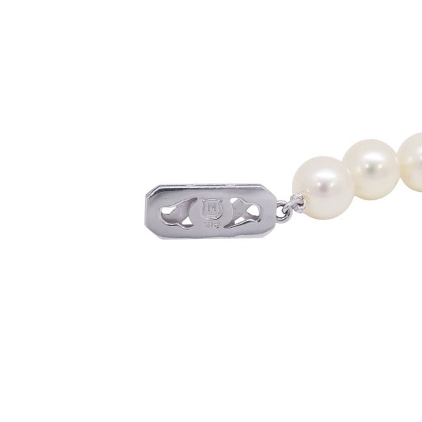 ミキモト ネックレス アコヤ真珠 パール K18WGホワイトゴールド MIKIMOTO ジュエリー