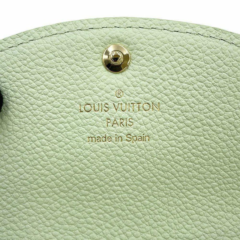 ルイヴィトン コインケース モノグラム・アンプラント ポルトモネ・ロザリ M82930 LOUIS VUITTON 小銭入れ グリーン