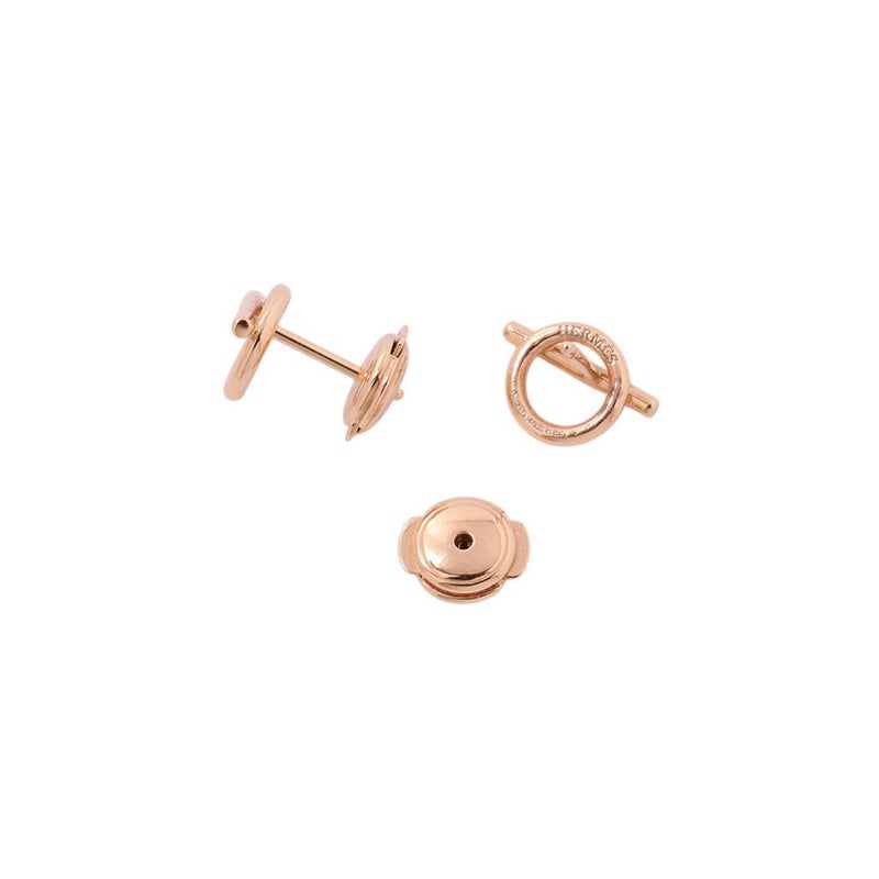 エルメス ピアス エシャペ PM スモールモデル K18PGピンクゴールド HERMES Echappee ジュエリー