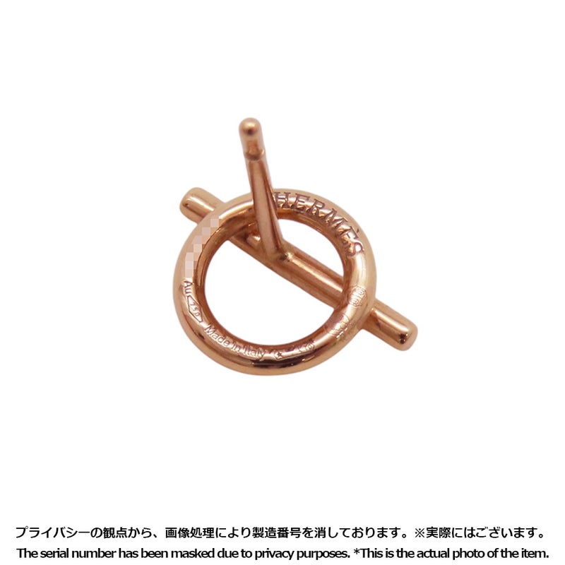 エルメス ピアス エシャペ PM スモールモデル K18PGピンクゴールド HERMES Echappee ジュエリー