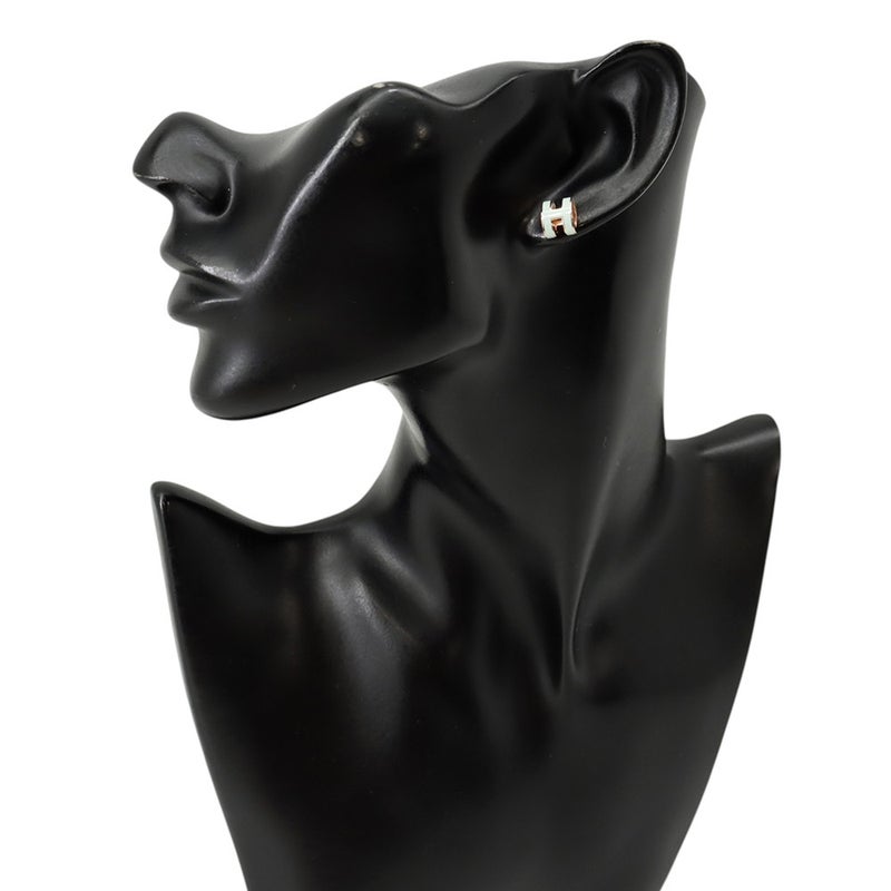 エルメス ピアス ミニ・ポップアッシュ ヴェールペパーミント/ピンクゴールド金具 HERMES アクセサリー