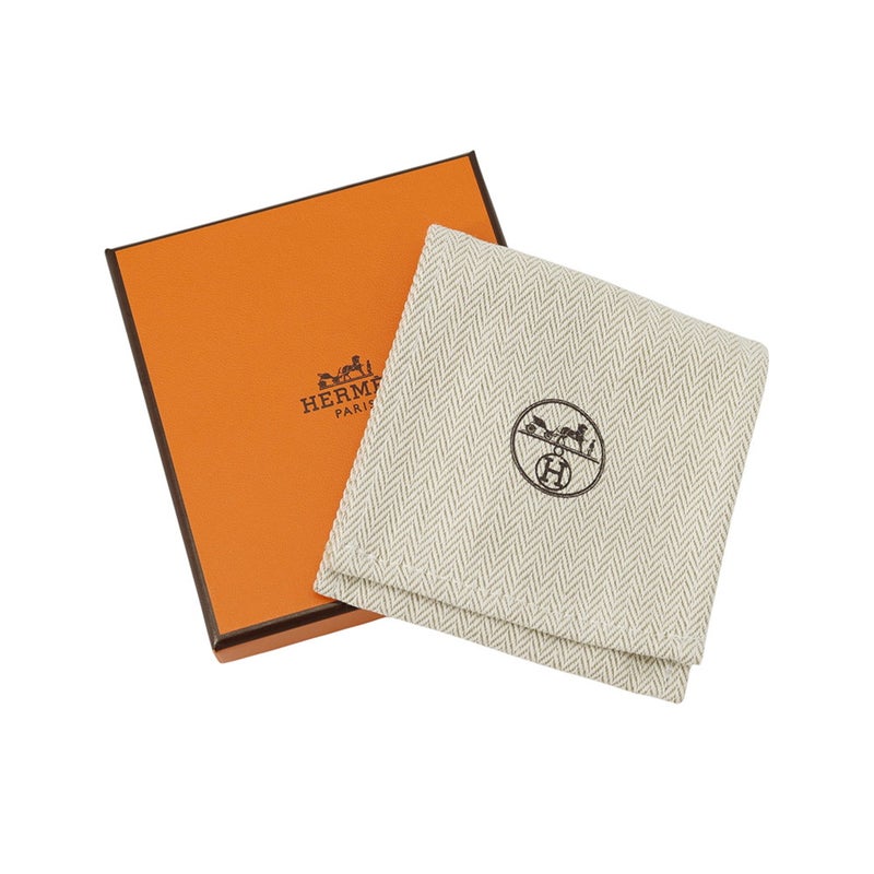 エルメス ネックレス ミニ・ポップアッシュ ロカバール システム ホワイト/マロングラッセ/ピンクゴールド金具 HERMES アクセサリー