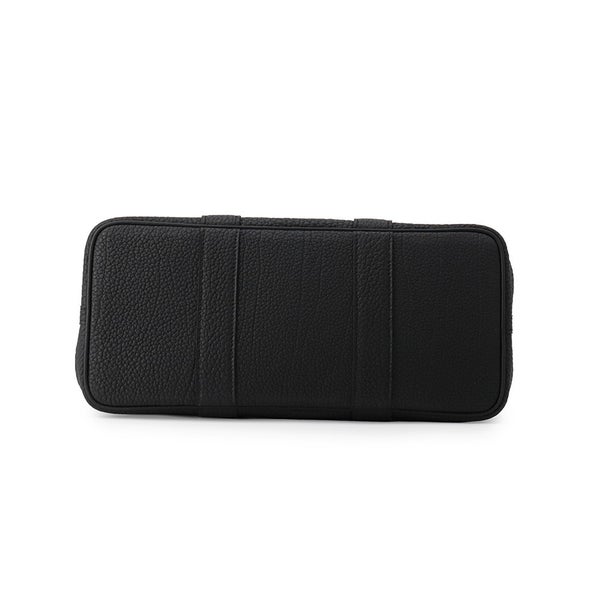 エルメス トートバッグ ガーデンパーティTPM ブラック/シルバー金具 ネゴンダ G刻印 黒