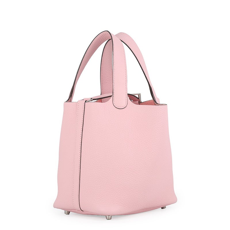 エルメス ハンドバッグ ピコタンロックPM ローズサクラ/シルバー金具 トリヨンクレマンス K刻印