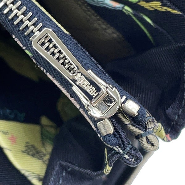 エルメス コインケース アザップコンパクト シルクイン キャバン/シルバー金具 エバーカラー G刻印 HERMES