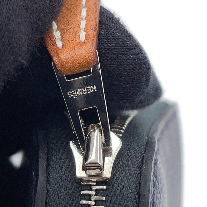 エルメス コインケース アザップコンパクト シルクイン キャバン/シルバー金具 エバーカラー G刻印 HERMES