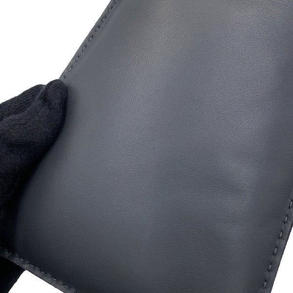 エルメス フォンケース ピロ アルドワーズ/シルバー金具 ラムスキン K刻印 HERMES ポーチ