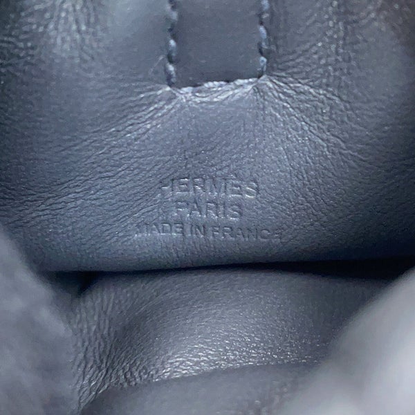 エルメス フォンケース ピロ アルドワーズ/シルバー金具 ラムスキン K刻印 HERMES ポーチ