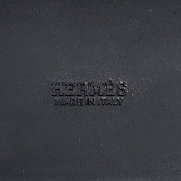 エルメス ショートブーツ ジェフ レザー メンズサイズ40 HERMES 靴 黒