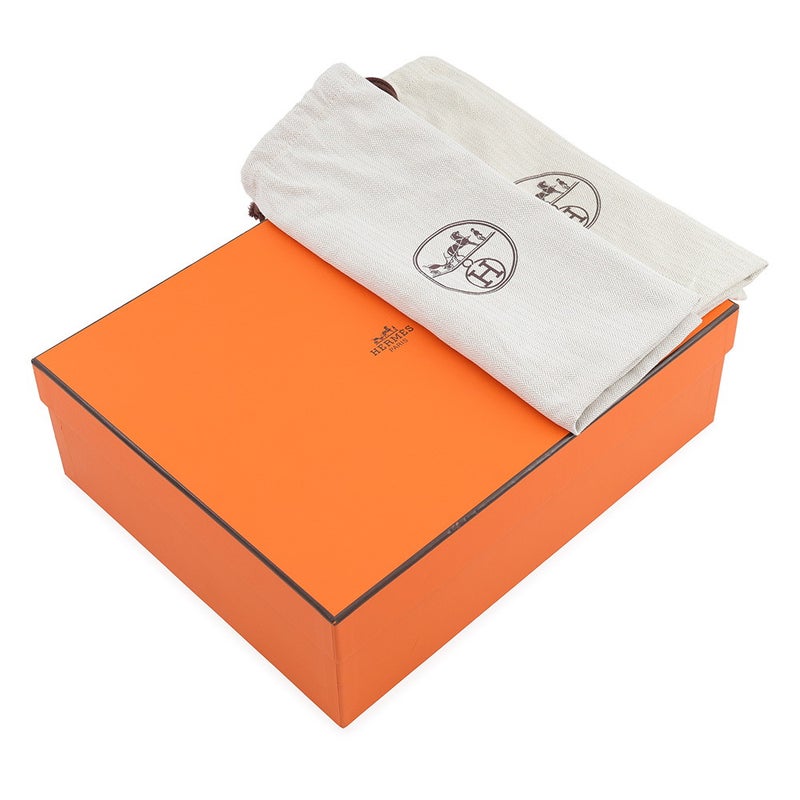 エルメス ショートブーツ ジェフ レザー メンズサイズ40 HERMES 靴 黒