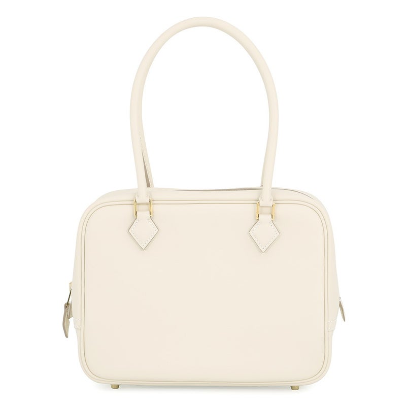 エルメス ハンドバッグ プリュム ミニ クレ/ゴールド金具 スイフト G刻印 HERMES バッグ