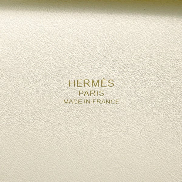 エルメス ハンドバッグ プリュム ミニ クレ/ゴールド金具 スイフト G刻印 HERMES バッグ