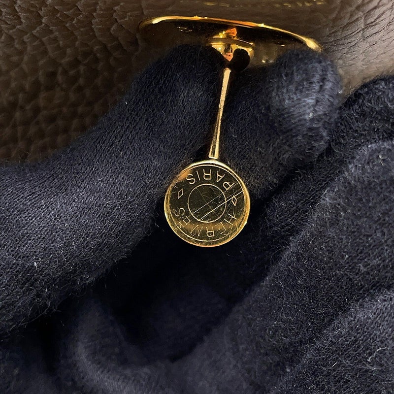 エルメス ハンドバッグ リンディ26  エトゥープ/ゴールド金具 トリヨンクレマンス U刻印 HERMES 2way ショルダーバッグ