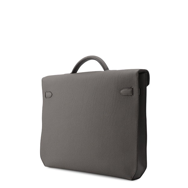 エルメス ケリーデペッシュ36 エタン/シルバー金具 トゴ W刻印 HERMES ビジネスバッグ