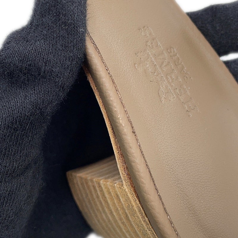 エルメス サンダル オアジス Oasis レディースサイズ37 HERMES 靴