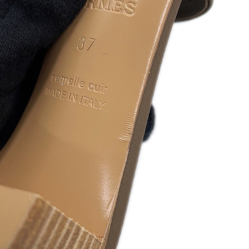 エルメス サンダル オアジス Oasis レディースサイズ37 HERMES 靴