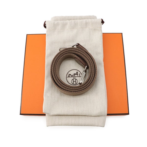 エルメス ショルダーバッグ エブリンTPM 111cm アマゾン エトゥープ/シルバー金具 トリヨンクレマンス G刻印 HERMES