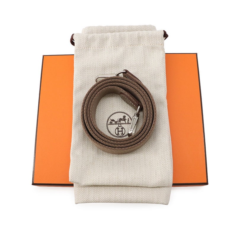 エルメス ショルダーバッグ エブリンTPM 111cm アマゾン エトゥープ/シルバー金具 トリヨンクレマンス G刻印 HERMES