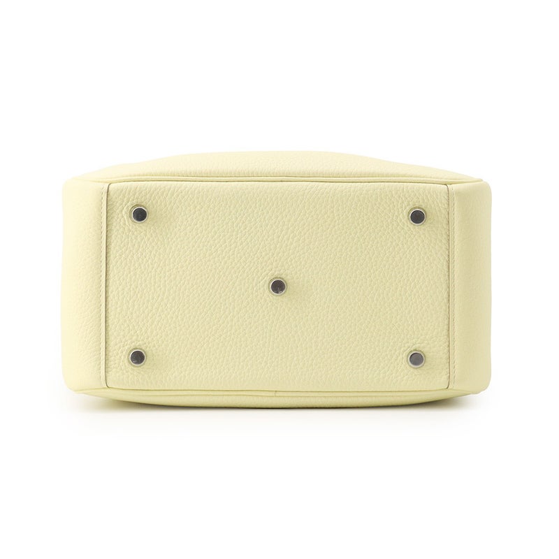 エルメス ハンドバッグ リンディ26  ジョーヌミルトン/シルバー金具 トリヨンクレマンス G刻印 HERMES 2way