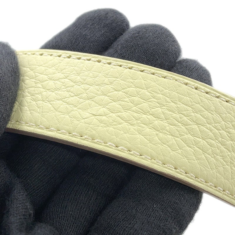 エルメス ハンドバッグ リンディ26  ジョーヌミルトン/シルバー金具 トリヨンクレマンス G刻印 HERMES 2way