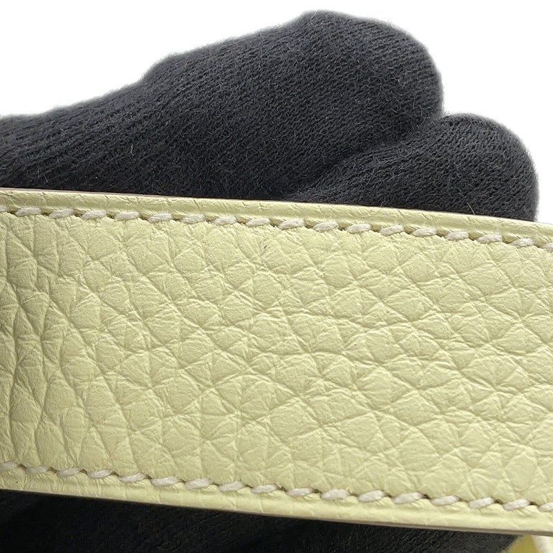 エルメス ハンドバッグ リンディ26  ジョーヌミルトン/シルバー金具 トリヨンクレマンス G刻印 HERMES 2way