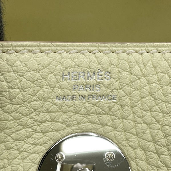 エルメス ハンドバッグ リンディ26  ジョーヌミルトン/シルバー金具 トリヨンクレマンス G刻印 HERMES 2way