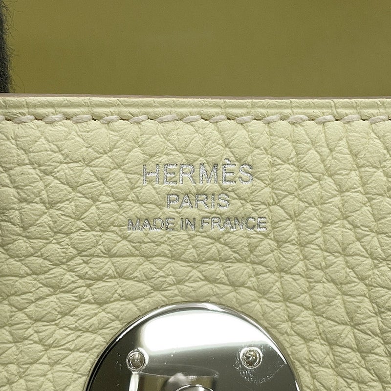 エルメス ハンドバッグ リンディ26  ジョーヌミルトン/シルバー金具 トリヨンクレマンス G刻印 HERMES 2way