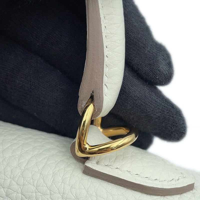 エルメス ハンドバッグ ケリー25 内縫い マッシュルーム/ゴールド金具 トゴ B刻印 HERMES Kelly 2wayバッグ