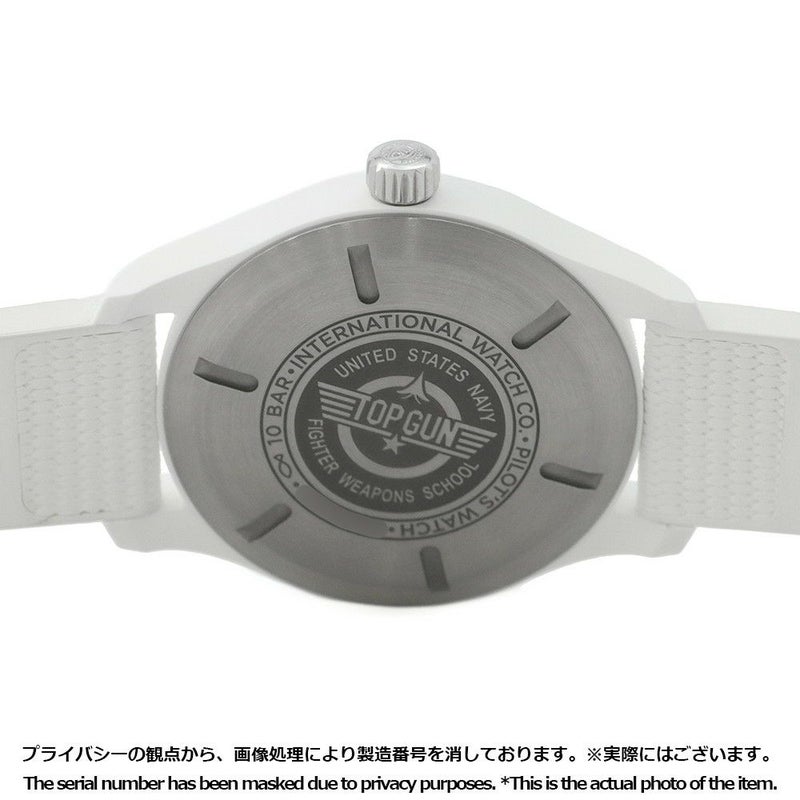 IWC パイロット・ウォッチ・オートマティック 41 トップガン レイク・タホ IW328104 腕時計 黒文字盤