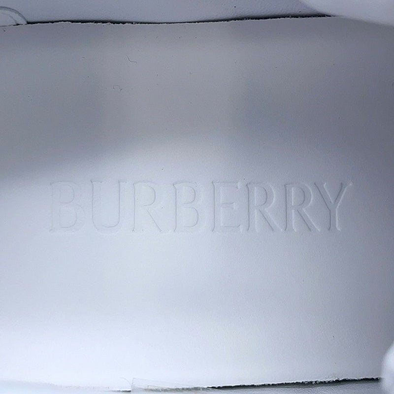 バーバリー スニーカー チェック テラス スニーカー メンズサイズ42 81103371 BURBERRY 靴 白