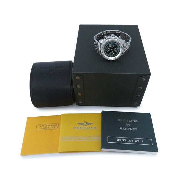 ブライトリング ベントレー GT II A365L20SP BREITLING 腕時計 グリーン文字盤