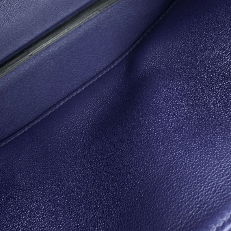 エルメス バーキン30 トレサージュ ブルーアンクル/ブルーデゥノール/ゴールド/シルバー金具 スイフト/エプソン D刻印