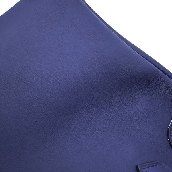 エルメス バーキン30 トレサージュ ブルーアンクル/ブルーデゥノール/ゴールド/シルバー金具 スイフト/エプソン D刻印