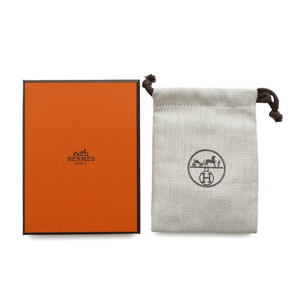 エルメス ネックレス ミニ・ポップアッシュ ブラック/ピンクゴールド金具 HERMES アクセサリー 黒