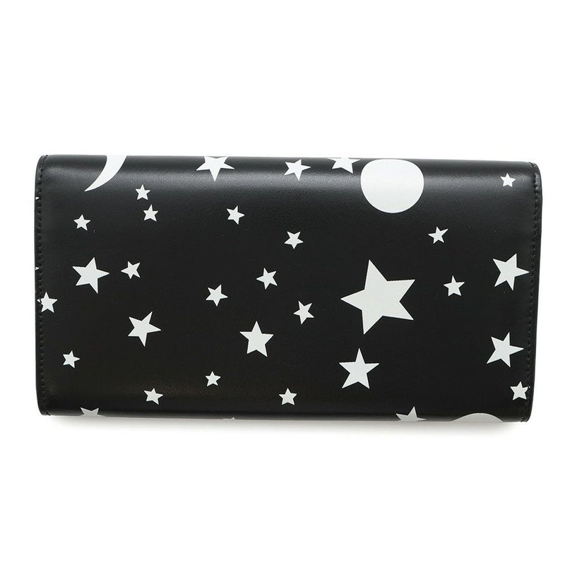 バレンシアガ 長財布 ペーパー スター プリント 499207 BALENCIAGA 黒