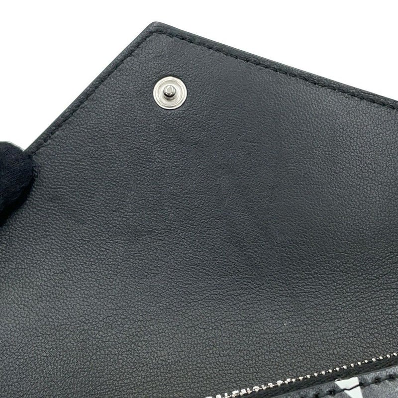 バレンシアガ 長財布 ペーパー スター プリント 499207 BALENCIAGA 黒
