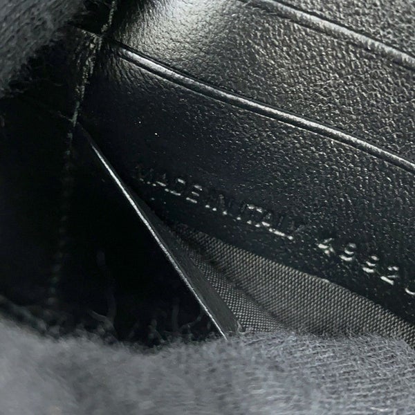 バレンシアガ 長財布 ペーパー スター プリント 499207 BALENCIAGA 黒